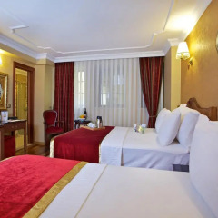 Amber Hotel 4* Стандартный семейный номер с двуспальной кроватью