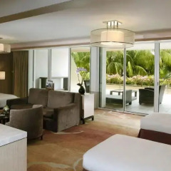 Отель Marina Bay Sands 5* Номер Family с различными типами кроватей фото 3