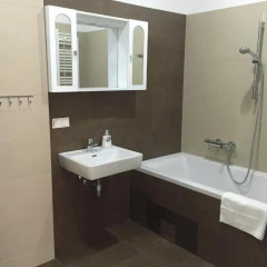Отель JR City Apartments Vienna Австрия, Вена - отзывы, цены и фото номеров - забронировать отель JR City Apartments Vienna онлайн ванная