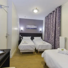 Отель Hôtel du Quai de Seine 2* Стандартный номер с различными типами кроватей фото 14