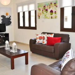 Отель Oceanview Villa 166 Кипр, Протарас - отзывы, цены и фото номеров - забронировать отель Oceanview Villa 166 онлайн комната для гостей фото 4