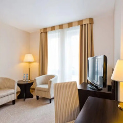 Qubus Hotel Wroclaw 4* Стандартный номер с 2 отдельными кроватями фото 4