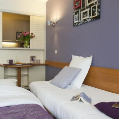 Отель Aparthotel Adagio la Defense le Parc 4* Студия с различными типами кроватей фото 7