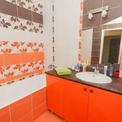 Гостиница at Zheltoskan 2/1 Казахстан, Нур-Султан - отзывы, цены и фото номеров - забронировать гостиницу at Zheltoskan 2/1 онлайн ванная