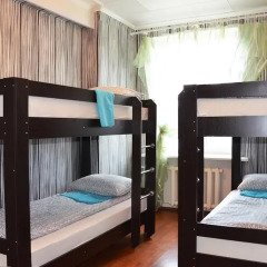 Like Hostel Tula Кровать в общем номере с двухъярусной кроватью фото 14