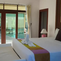 Отель Les Palmares Villas 4* Вилла разные типы кроватей фото 25