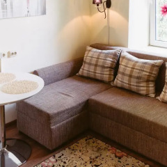 Отель Studio in The Vilnius Old Town Литва, Вильнюс - отзывы, цены и фото номеров - забронировать отель Studio in The Vilnius Old Town онлайн комната для гостей фото 4