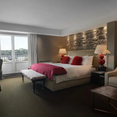 Отель Auberge Saint-Antoine Номер Делюкс с различными типами кроватей фото 7