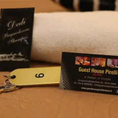Отель Guest House Pirelli 3* Стандартный номер с двуспальной кроватью (общая ванная комната) фото 10