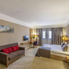 Ramada by Wyndham Cappadocia Турция, Ортахисар - отзывы, цены и фото номеров - забронировать отель Ramada by Wyndham Cappadocia онлайн комната для гостей фото 2
