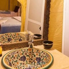 Отель Berbere Experience Марокко, Мерзуга - отзывы, цены и фото номеров - забронировать отель Berbere Experience онлайн ванная