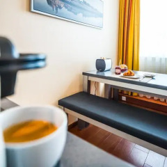 Star Inn Hotel München Schwabing, by Comfort 3* Апартаменты с различными типами кроватей фото 8