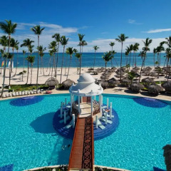 Отель Paradisus Palma Real Golf & Spa Resort All Inclusive 4* Полулюкс с различными типами кроватей фото 2
