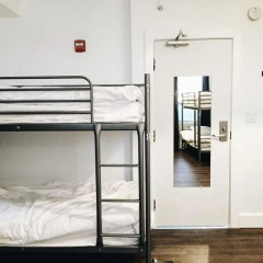 HighRoad Hostel DC Кровать в общем номере с двухъярусной кроватью фото 2