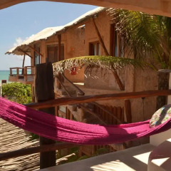 Отель Posada del Sol Tulum 3* Улучшенный номер с различными типами кроватей фото 15