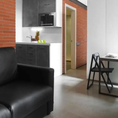 Апартаменты Barcelona Apartment Republica Студия с различными типами кроватей фото 2