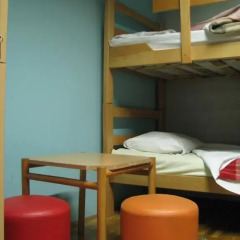 Star Hostel Belgrade Кровать в общем номере с двухъярусной кроватью фото 7