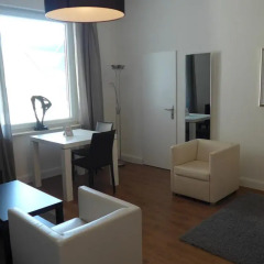 Отель Appartement Pempelfort Германия, Дюссельдорф - отзывы, цены и фото номеров - забронировать отель Appartement Pempelfort онлайн комната для гостей фото 4