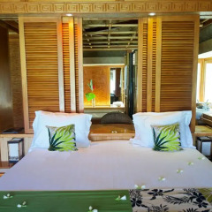 Отель Bora Bora Pearl Beach Resort and Spa 4* Стандартный номер с различными типами кроватей фото 8