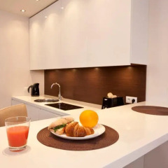 Отель Platinum Residence 4* Студия с различными типами кроватей фото 10