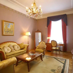 Гостиница Националь Москва 5* Президентский люкс двуспальная кровать фото 7
