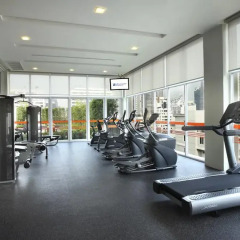 Отель Lohas Residences Sukhumvit Бангкок фитнесс-зал фото 3