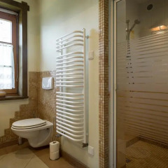 Отель Apartamenty Panorama Польша, Косцелиско - отзывы, цены и фото номеров - забронировать отель Apartamenty Panorama онлайн ванная фото 2