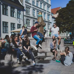 Отель Copenhagen Downtown Hostel Дания, Копенгаген - 1 отзыв об отеле, цены и фото номеров - забронировать отель Copenhagen Downtown Hostel онлайн фото 2