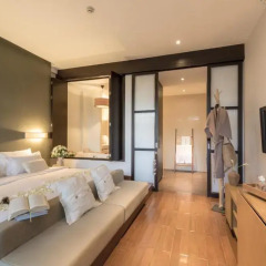 Отель The Sea Koh Samui Boutique Resort & Residences 5* Люкс повышенной комфортности с различными типами кроватей фото 13
