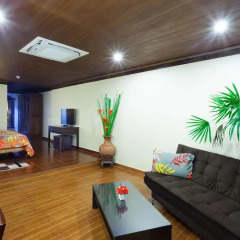Отель Tropica Bungalow Resort 3* Семейный номер Делюкс с различными типами кроватей фото 20