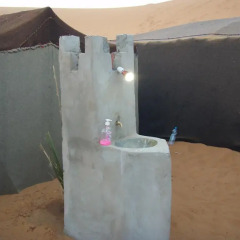 Отель Merzouga Camp Марокко, Мерзуга - отзывы, цены и фото номеров - забронировать отель Merzouga Camp онлайн ванная