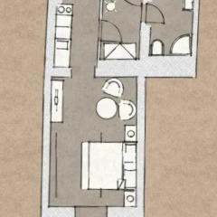 Отель 4 Arts Suites 3* Студия с различными типами кроватей фото 15