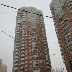 Апартаменты Apartment on Novorogozhskaya балкон
