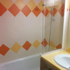 Отель Maeva Residence Les Palmiers Франция, Ницца - отзывы, цены и фото номеров - забронировать отель Maeva Residence Les Palmiers онлайн ванная