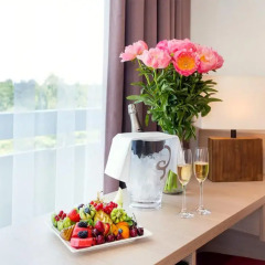 Hotel Lielupe by SemaraH 4* Улучшенный номер двуспальная кровать