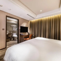 Отель Green World Taipei Station 3* Стандартный номер с различными типами кроватей фото 5