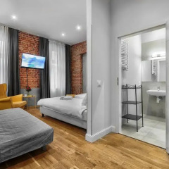 Отель Cinema Rooms - Piotrkowska 4* Студия с различными типами кроватей фото 3
