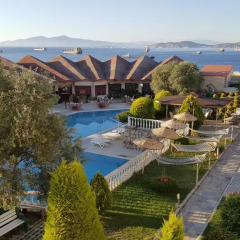 Alize Resort Hotel Турция, Helvaci - отзывы, цены и фото номеров - забронировать отель Alize Resort Hotel онлайн пляж фото 2