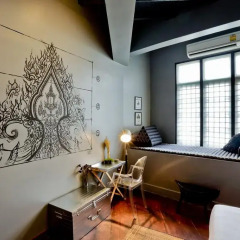 Отель Bangkok Bed And Bike Стандартный номер фото 5