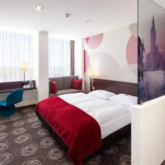 Webers - Das Hotel im RUHRTURM 3* Номер Бизнес с двуспальной кроватью фото 2
