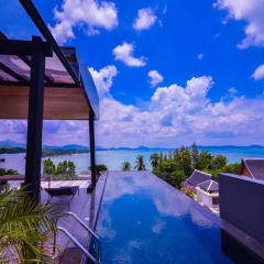 Отель AQUA Villas Rawai 4* Стандартный номер с разными типами кроватей фото 23