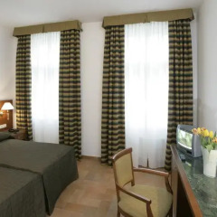 Hotel Galileo Prague 4* Стандартный номер с двуспальной кроватью фото 4