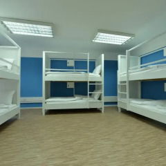 Downtown Central Hostel Кровать в общем номере с двухъярусной кроватью фото 11