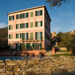 Отель Villa Rosmarino Италия, Камогли - отзывы, цены и фото номеров - забронировать отель Villa Rosmarino онлайн пляж фото 2