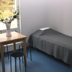 Отель Rastila Camping Helsinki комната для гостей