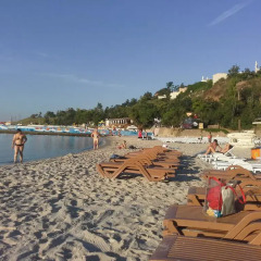Гостиница Дворик на Большом Фонтане пляж