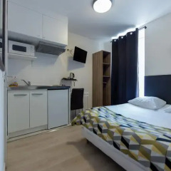 Отель Residence Aurmat a Boulogne-Billancourt Студия с 2 отдельными кроватями фото 6