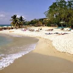 Отель Carib Beach Apartments, Negril Ямайка, Вестморленд - отзывы, цены и фото номеров - забронировать отель Carib Beach Apartments, Negril онлайн пляж фото 2