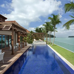 Отель Resorts World Sentosa - Beach Villas 5* Вилла с различными типами кроватей