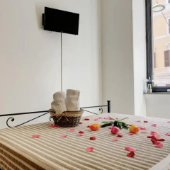 Отель Ad Hoc B&B Стандартный номер с двуспальной кроватью (общая ванная комната) фото 12